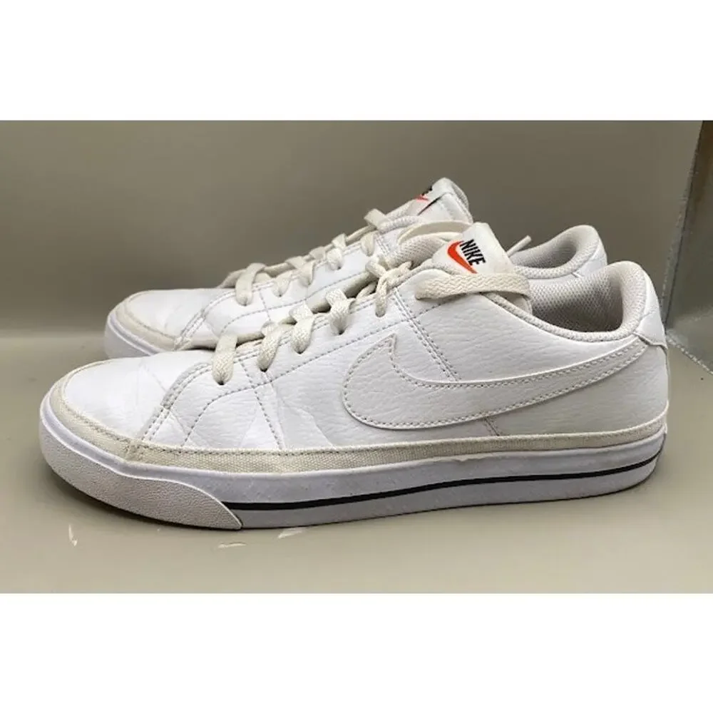 Nike Court Legacy Next Nature Men's White/Black Sneaker DH3162-101 – Size 7.5